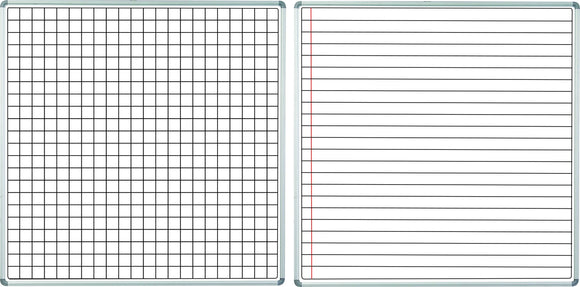 Parrot Edu Bd S/Leaf 1220x1210 Mag White Lines/Squares - image 01