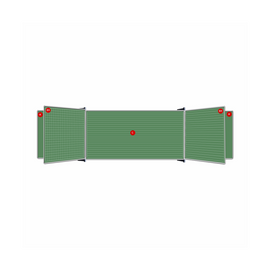 Image of Educational Board S/Leaf 1220*910 Non-Mag Chalk Lines 1 Si
