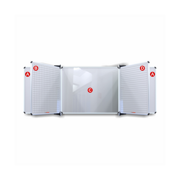 Image of Edu Bd Centre Panel 1820*1220 Magnetic White