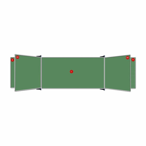 Parrot Educational Board Centre Panel 1820x1220 Magnetc Chalk - image 01