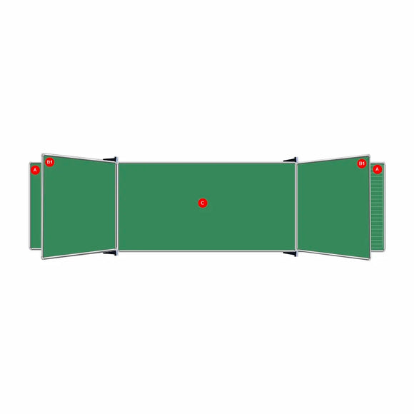 Parrot Educational Board Centre Panel 1820x1220 Magnetc Chalk - image 01