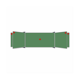 Image of Edu Bd Centre Panel 2420*1220 Magnetic Chalk