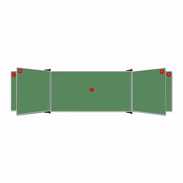 Parrot Edu Bd Centre Panel 2420x1220 Magnetic Chalk - image 01