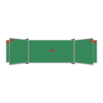 Parrot Edu Bd Centre Panel 1820x1220 Non-Mag Chalk - image 01