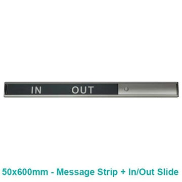 Parrot Sign Frame 50 X 600mm In/Out Slide & Message Strip - image 02
