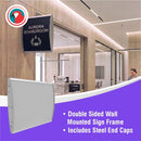 Parrot Sign Frame 210X230mm Dbl Sided Wall Mounted (M) - image 13