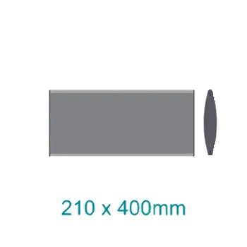 Parrot Sign Frame 210X400mm Dbl Sided Wall Mounted (M) - image 01