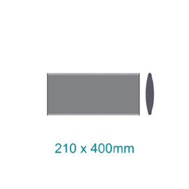 Image of Sign Frame 210X400Mm Dbl Sided Wall Mounted (M)