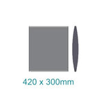 Parrot Sign Frame 420X300mm (A3) Dbl Sided Wall Mounted - image 01