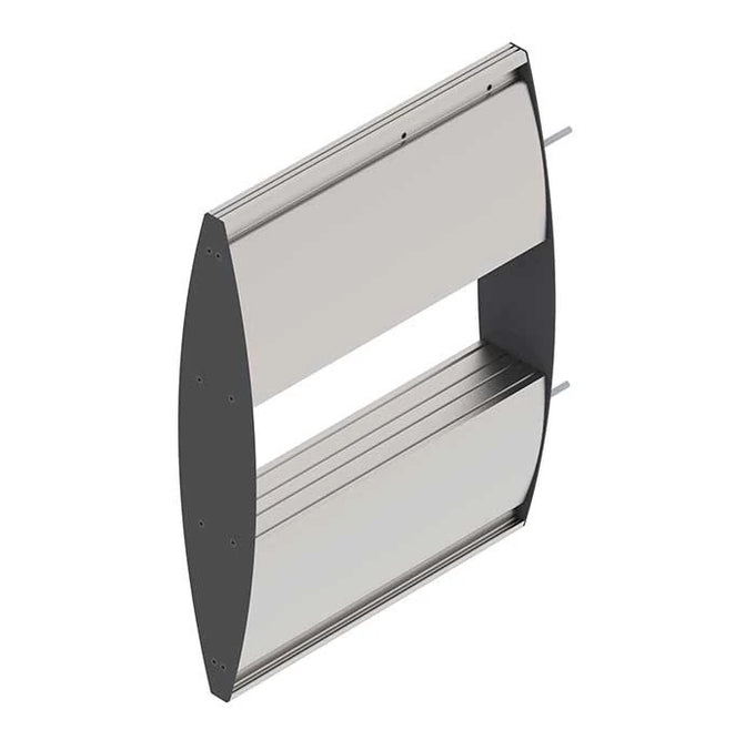 Parrot Sign Frame 420X300mm (A3) Dbl Sided Wall Mounted - image 02