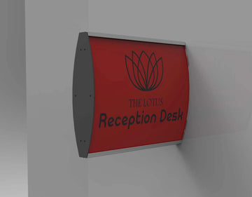 Parrot Sign Frame 420X300mm (A3) Dbl Sided Wall Mounted - image 01