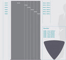 Parrot Sign Frame 420X1800mm Triangular Tower - image 04