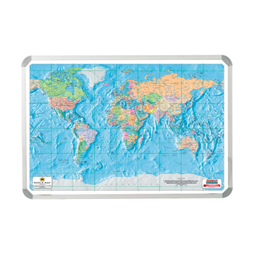 Image of Map - World - Aa 1200*900Mm