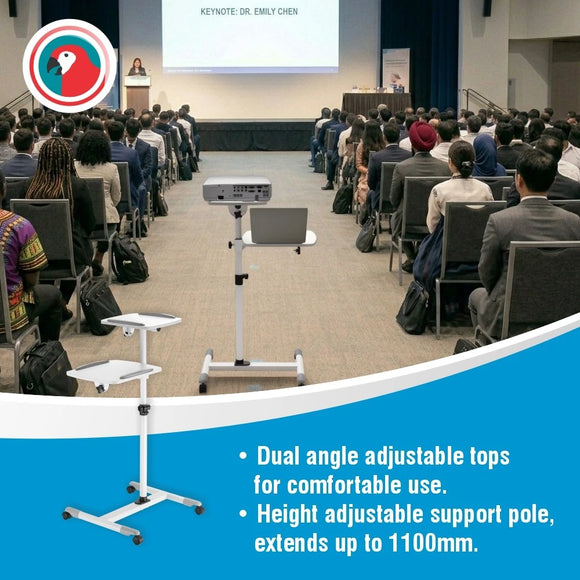 Parrot Data Projector&Laptop Trolley 1000x880x620mm - image 13