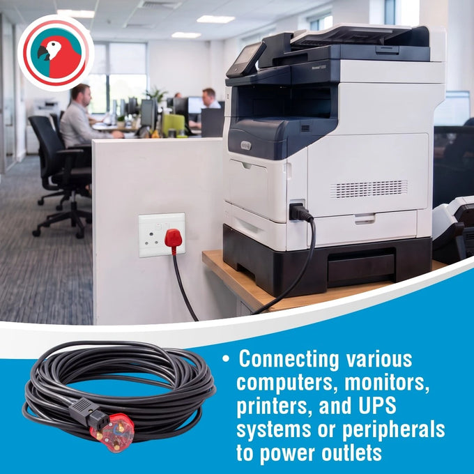 Parrot Cable Power Iec To 3 Pin 10 Meter - image 03
