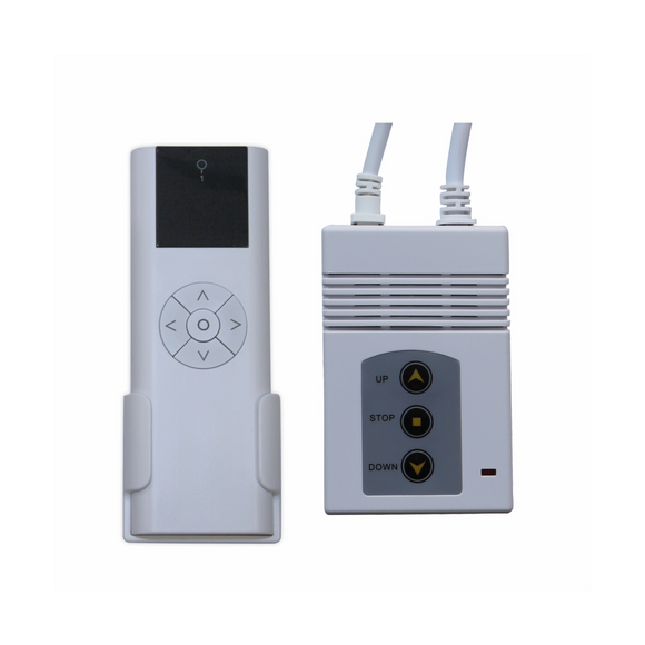Image of Projection Screen Remote Control Including Receiver