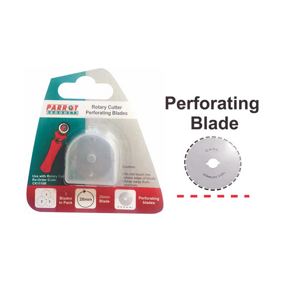 Image of Craft Knife Rotary Blades 28Mm Perforate