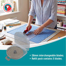 Parrot Craft Knife Rotary Blades 28mm Perforate - image 09