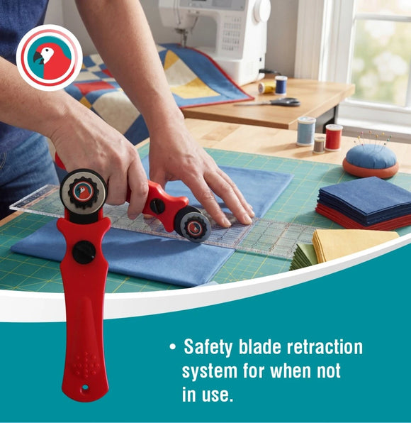 Parrot Craft Knife Rotary Plastic Red - image 06