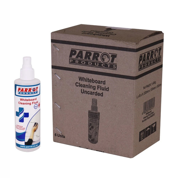 Parrot Cleaning Fluid Whiteboard 250ml Uncarded Box Of 6 - image 02