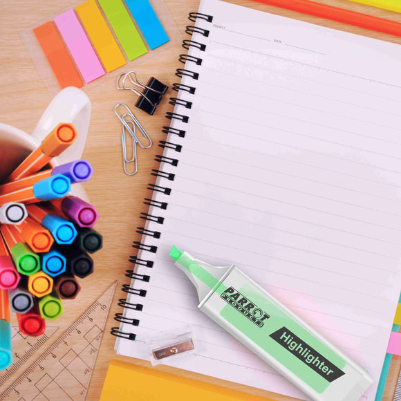 Parrot Marker Highlighter Box 10 Green - image 01