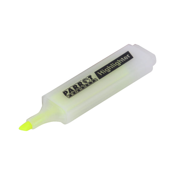 Parrot Marker Highlighter Box 10 Yellow - image 01