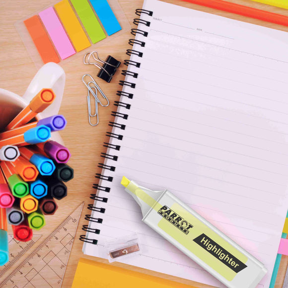 Parrot Marker Highlighter Box 10 Yellow - image 05