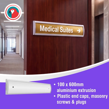 Parrot Sign Frame 100 X 600mm (M) - image 02
