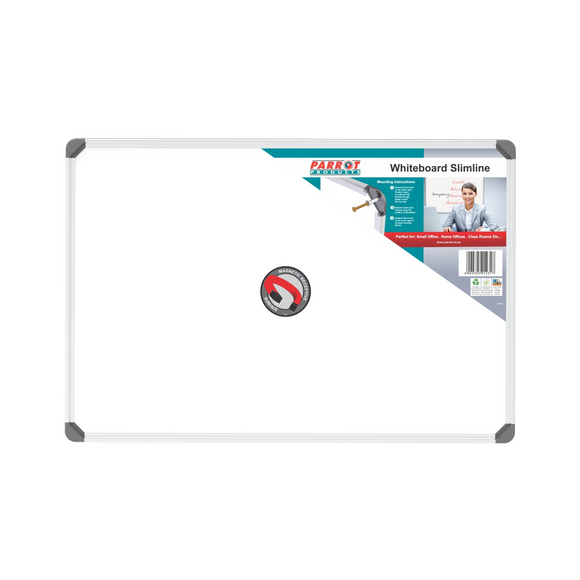 Image of Whiteboard Slimline Magnetic 600*450Mm