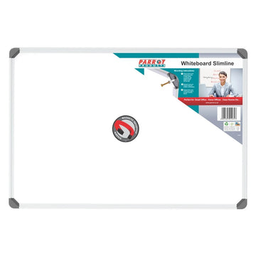 Parrot Whiteboard Slimline Magnetic 600x450mm - image 02