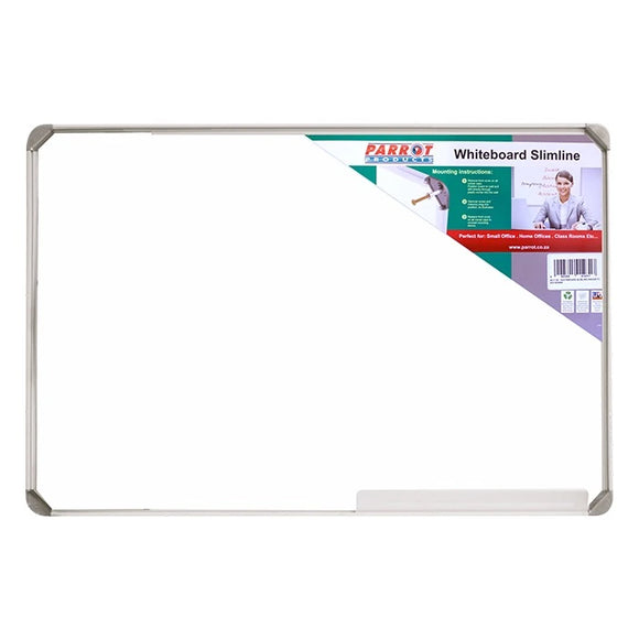 Parrot Whiteboard Slimline Magnetic 600x450mm - image 05