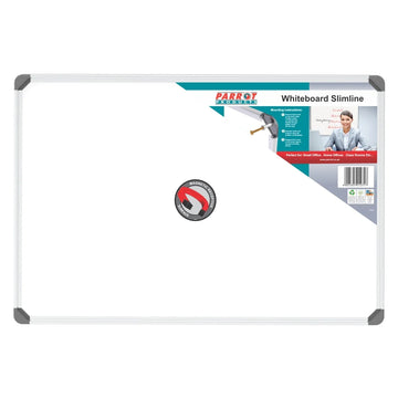 Parrot Whiteboard Slimline Magnetic 600x450mm - image 01