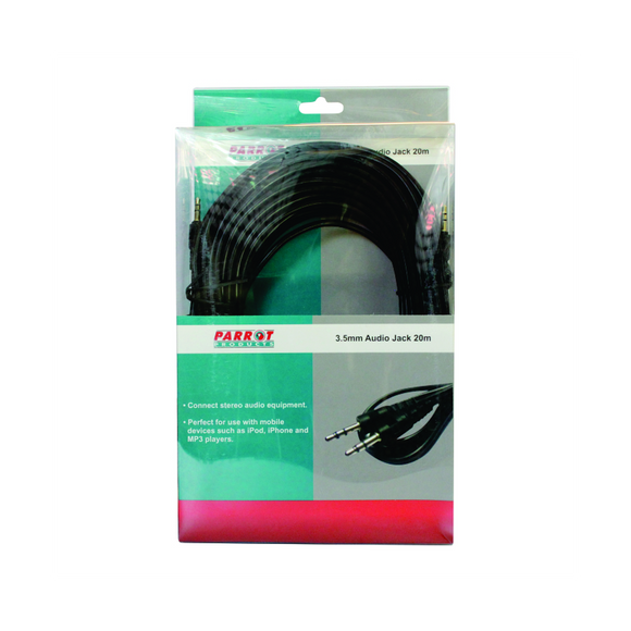 Image of Cable -  Audio 3.5Mm Jack - Jack 20M