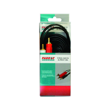 Image of Cable - Audio 3.5Mm Jack - Two Male Rca 1.8M