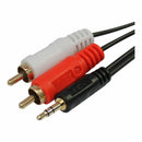 Parrot Cable - Audio 3.5mm Jack - Two Male Rca 1.8M - image 03