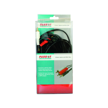 Image of Cable - Audio 3.5Mm Jack - Two Male Rca 10M