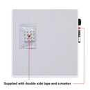 Parrot Whiteboard Tile Magnetic 355X355mm White - image 04