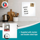Parrot Whiteboard Tile Magnetic 355X355mm White - image 08