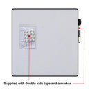 Parrot Whiteboard Tile Magnetic 355X355mm Black - image 01