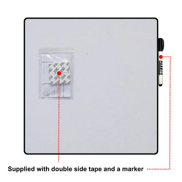 Parrot Whiteboard Tile Magnetic 355X355mm Black - image 01