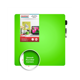 Image of Whiteboard Tile Magnetic 355X355Mm Green