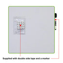 Parrot Whiteboard Tile Magnetic 355X355mm Green - image 01