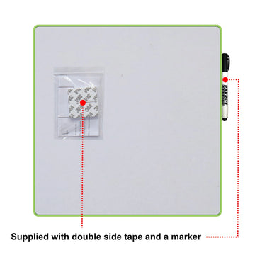 Parrot Whiteboard Tile Magnetic 355X355mm Green - image 01
