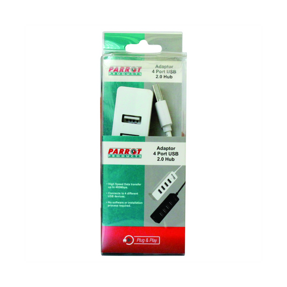 Image of Adaptor - 4 Port Usb 2.0 Hub
