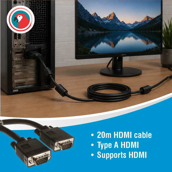 Parrot Cable - Vga Male To Male 10M - image 06