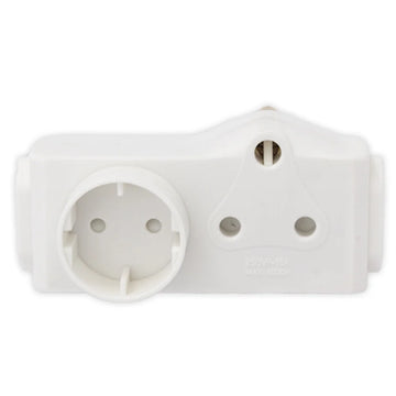 Parrot Plug - [1X 16A Sa & 2 X Euro & 1 X Schucko Socket Adaptor] - image 01