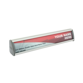 Image of Sign Frame Desk Name Plate 280X50Mm Double Sided