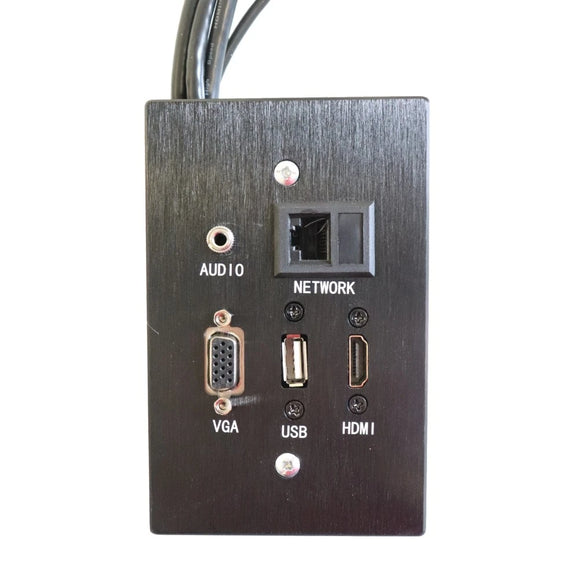 Parrot Adaptor - Wall Box Female Hdmi, Vga, Aux , Ethernet, USB A Port - image 04