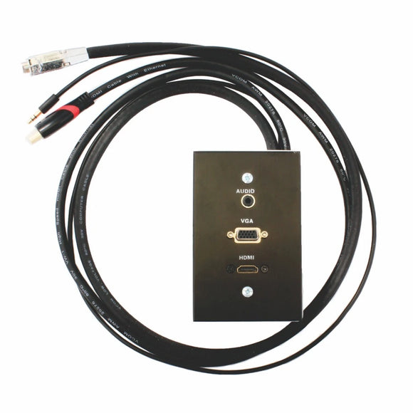 Parrot Adaptor - Wall Box Female Hdmi, Vga, Aux , Ethernet, USB A Port - image 05