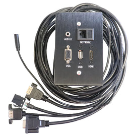 Parrot Adaptor - Wall Box Female Hdmi, Vga, Aux , Ethernet, USB A Port - image 01